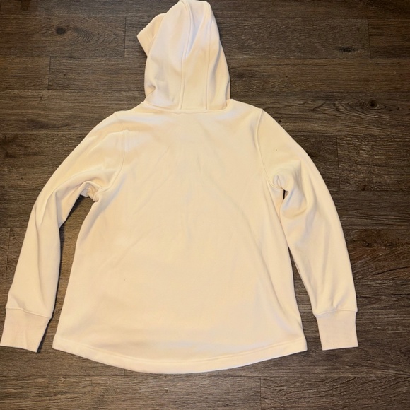 Athleta Cream Hoodie Sweatshirt - Picture 9 of 9